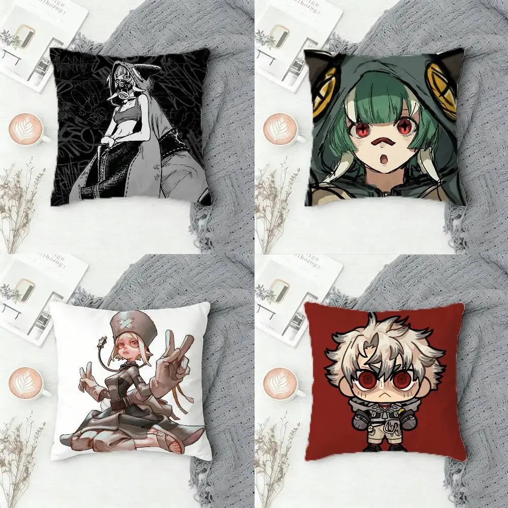 

Gachiakuta Double-sided Printed Square Pillow Cover Decorative Cushion Cover for Sofa Bedroom Bedside