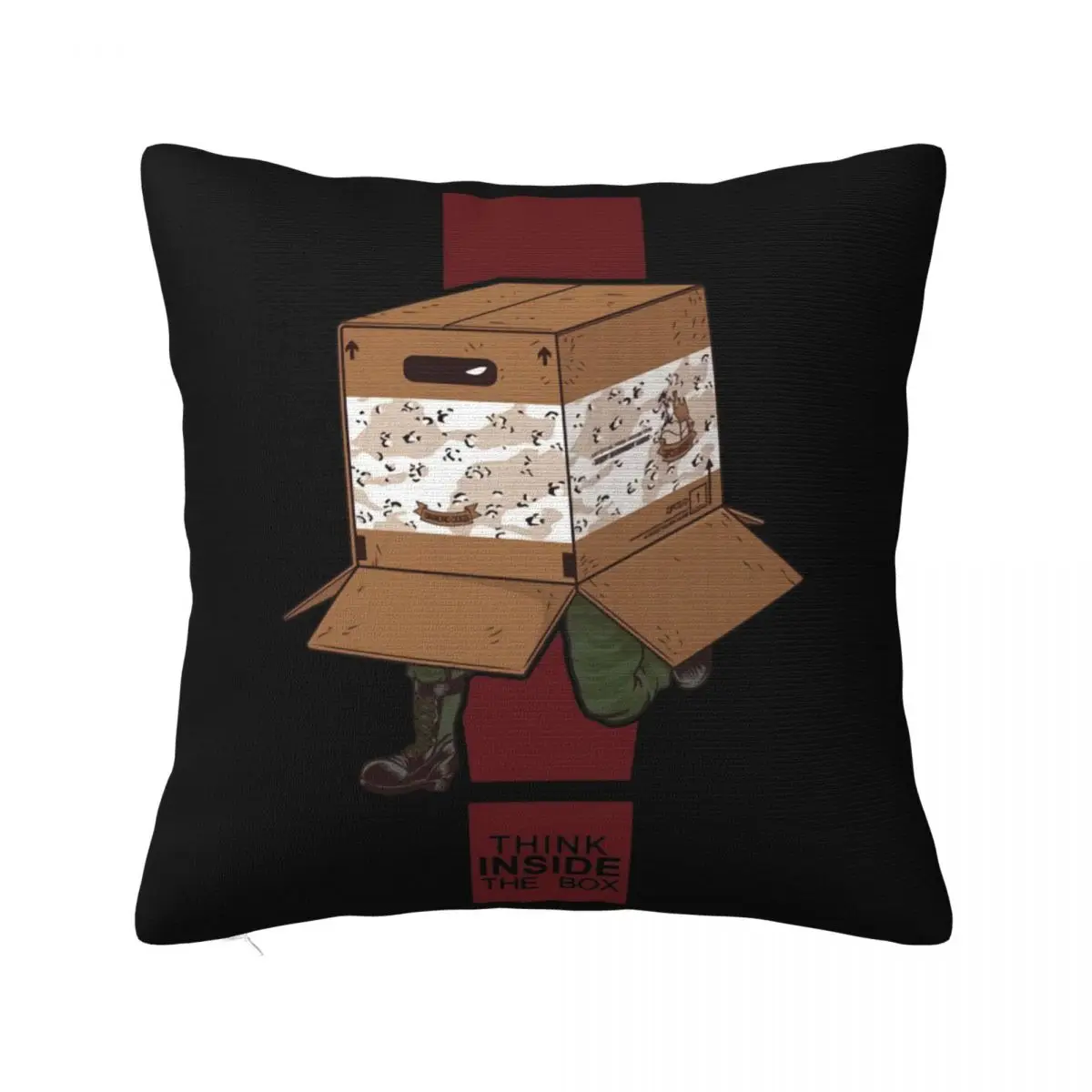 Metal Gear Solid Think Inside Box Snake Mgs Unitmug All Sizes Women Men Top Pillow Case