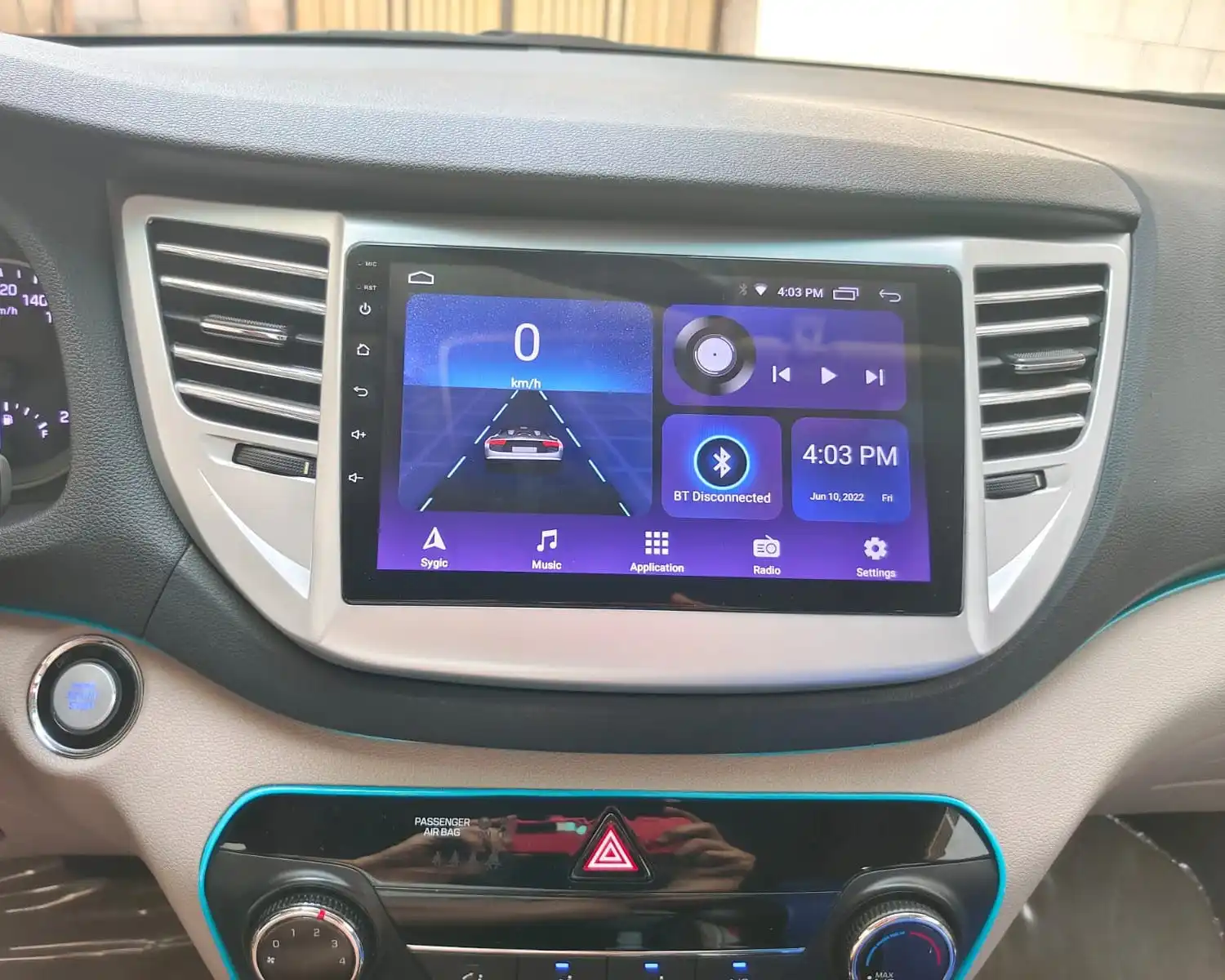 Carplay Auto 8G+128G Android 14.0 For Hyundai Tucson 2015 2016 2017 2018 Car Autoradio Stereo Video Player DVD Cassette DAB DVR