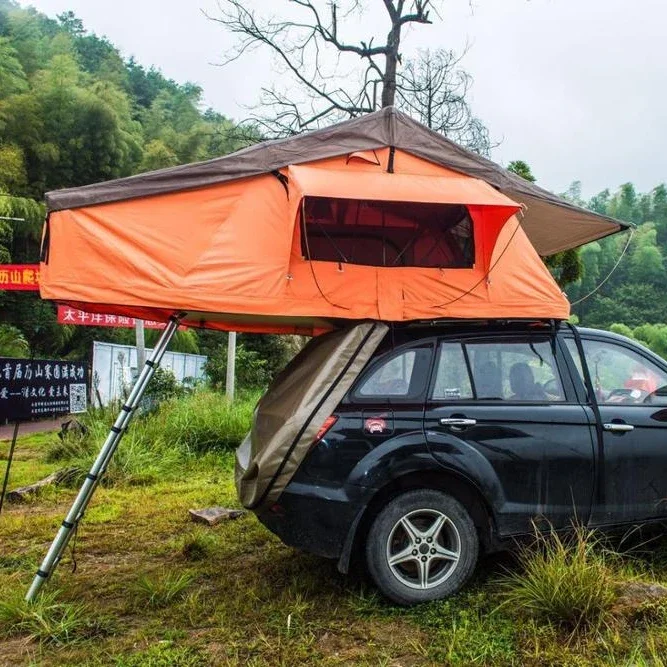 

High Quality Outdoor Camping Car Roof Top Tent for 1-2 Persons