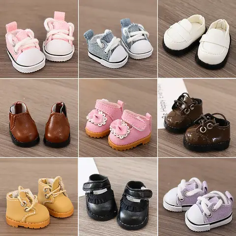 Chaussures de poupées en coton pour Ropa LABUBU, 15/17cm, jouets, chaussures de sport décontractées en toile, bottes Martin, accessoires pour tenues labubu