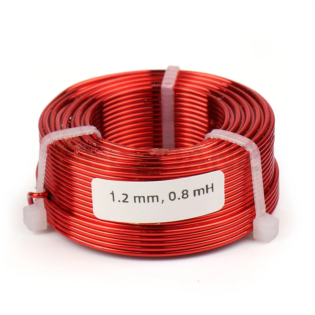 GEELOANE 1.2/1.5/1.6 مللي متر 4N OFC مغو الهواء النواة ل HIFI عشاق الصوت كروس مقسم التردد 0.2mH-5.5mH