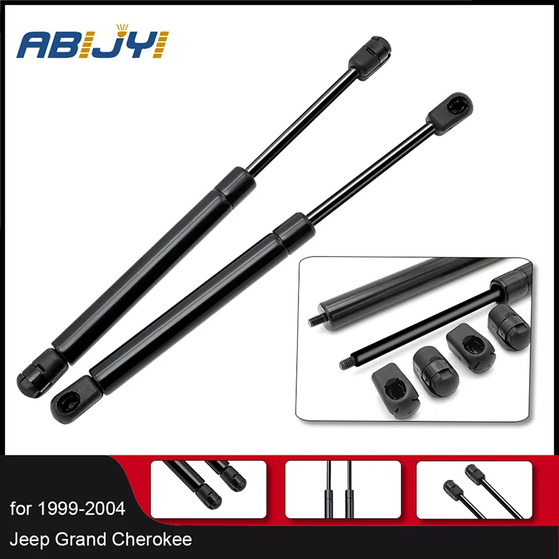 

Pair Front Hood Gas Spring Lift Support Strut Shock For Jeep Grand Cherokee 1999-2004 Hood Pneumatic Lifting Rods Auto Parts