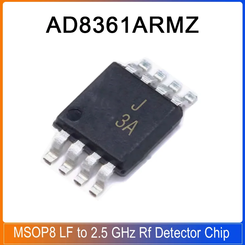 1-5PCS AD8361ARMZ MSOP8 AD8361 J3A AD8361ARMZ-REEL7 LF to 2.5 GHz Rf Detector Chip