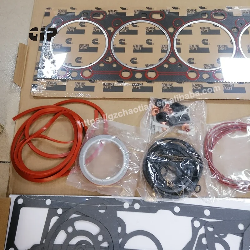 Excavator seal kit 6CT 6CT8.3 Diesel Engine Overhaul gasket kit 4025271 5579026 3800750 3802624 3802452 Full Gasket Kit