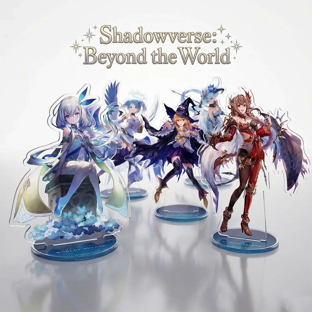 

Anime Shadowverse Beyond the World Barbaros Dorothy 15CM Double-sided HD Acrylic Stand keychain Figure Display Desk Decor gifts