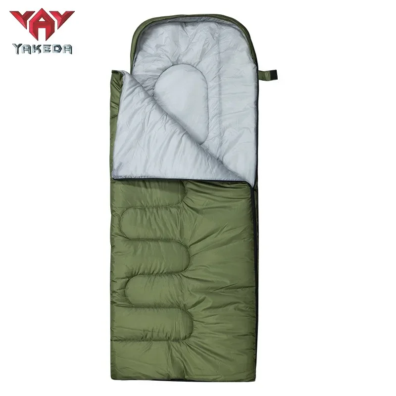 

Camping Thickened and Widened Winter Sleeping Bag,Warm Envelope Waterproof and Warm Outdoor Cotton Sleeping Bag