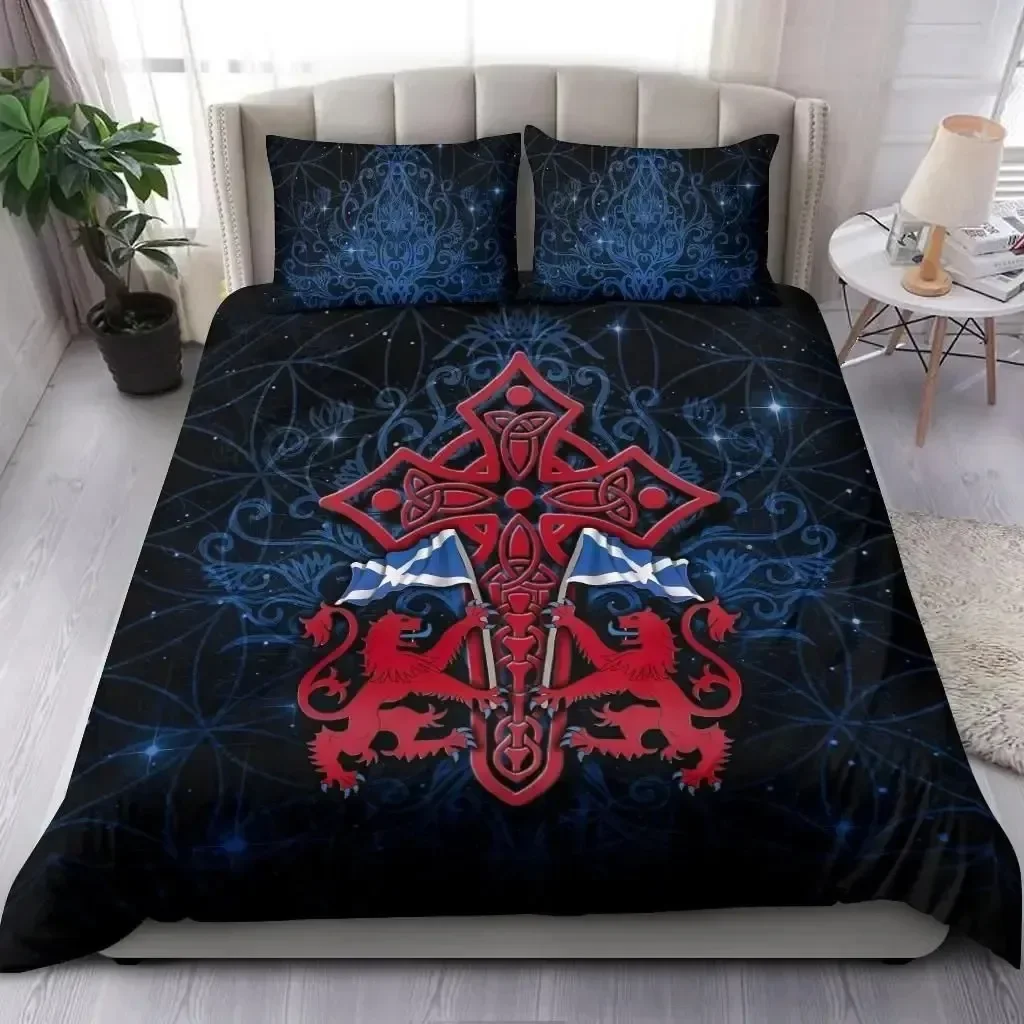 

Viking Dragon & Claddagh Cross Celtic Bedding Set Boys Girls Twin Queen Size Duvet Cover Pillowcase Bed Boys Adult Fashion
