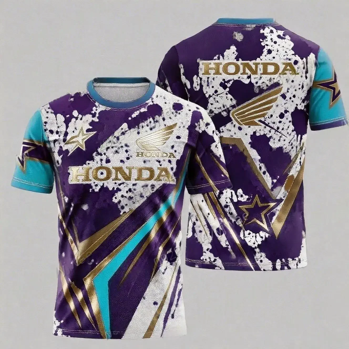 

Мотоциклетный трикотаж Disney Racing Team, дышащая, впитывающая пот, летняя спортивная одежда, топ для мужчин и женщин, футболка большого размера, дизайн