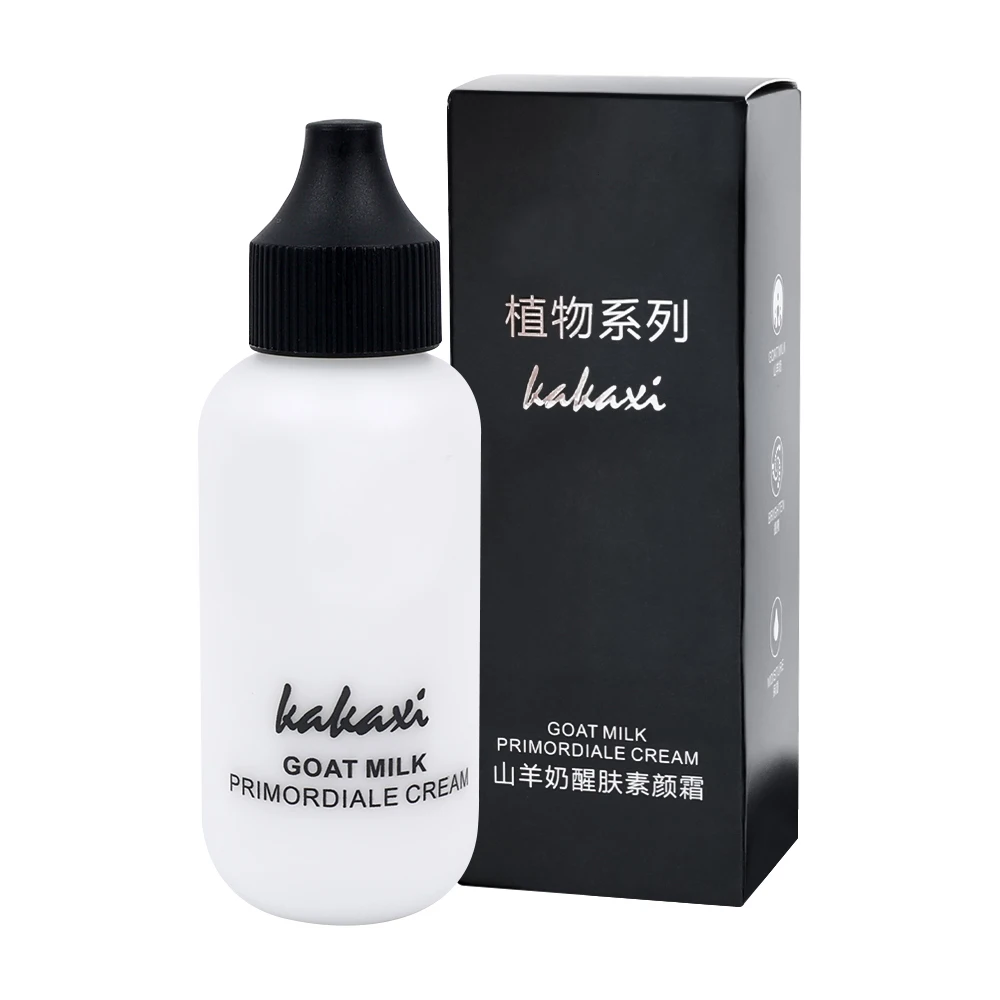 50ml Goat Milk Liquid Foundation Cream Waterproof Oil-control Cover Acne Base Cream Makeup Moisturize Matte Concealer