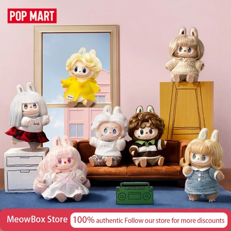 

Genuine Pop Mart Labubu The Monsters Hair Salon Series Blind Boxes Mystery Boxes Hippers Cute Stuff Surprise Box Soft Toy Doll