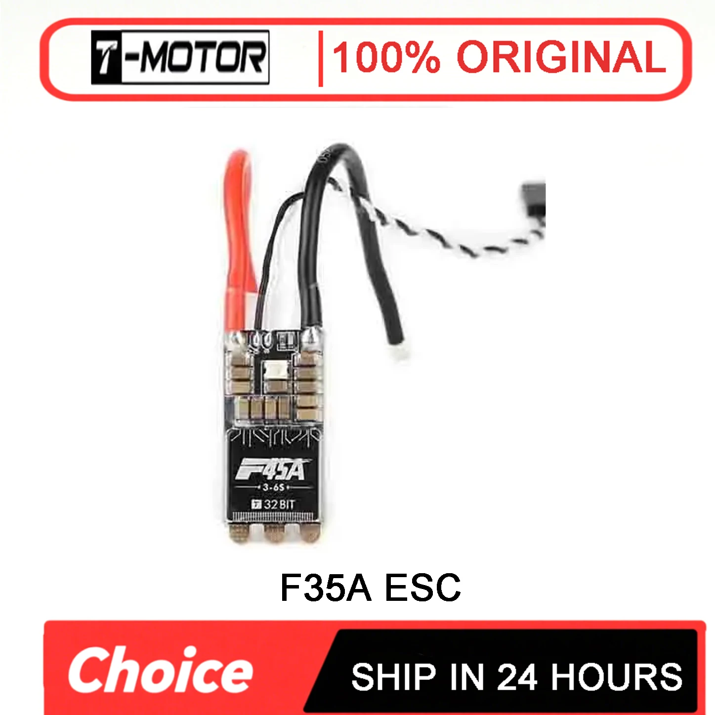 T-MOTOR F35A F45A 3-6S BLHeli_32 32Bit ESC High Quality Speed Controller for FPV Racing Drone Plane RC Parts