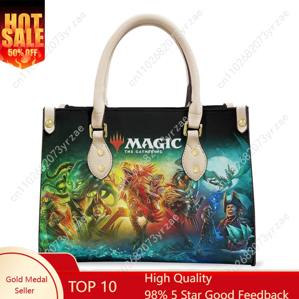 

Magic The Gathering Handbag Mens Womens Personalized Patterns Tote Bags Shoulder Bags Business Commuter Purse Custom Made Bags