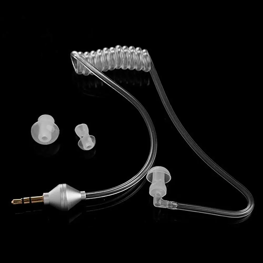 

3.5mm Single Stereo Mono Headphone Anti-radiation Headset Earphone