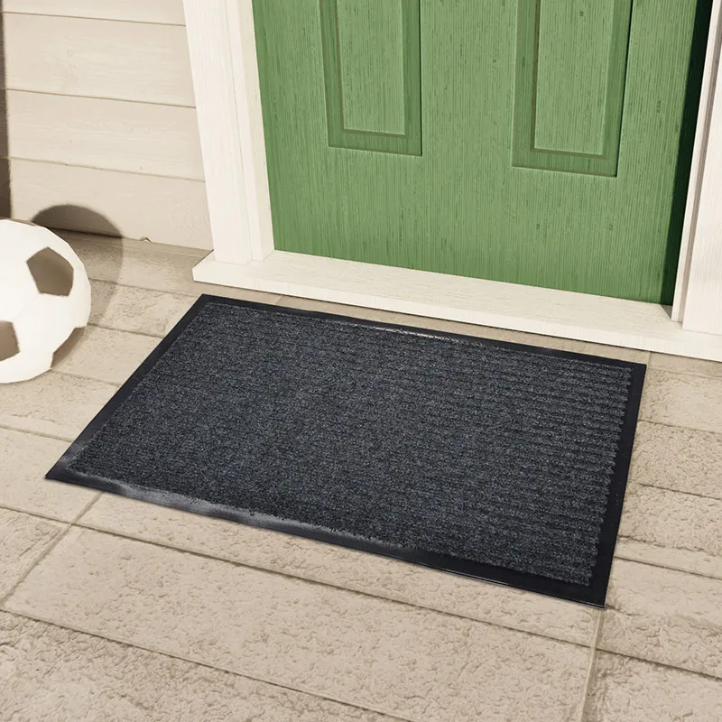 Tapis de porte d'entrée, tapis absorbant, tapis antidérapant épais, tapis de sol en caoutchouc naturel, tapis d'entrée inodore