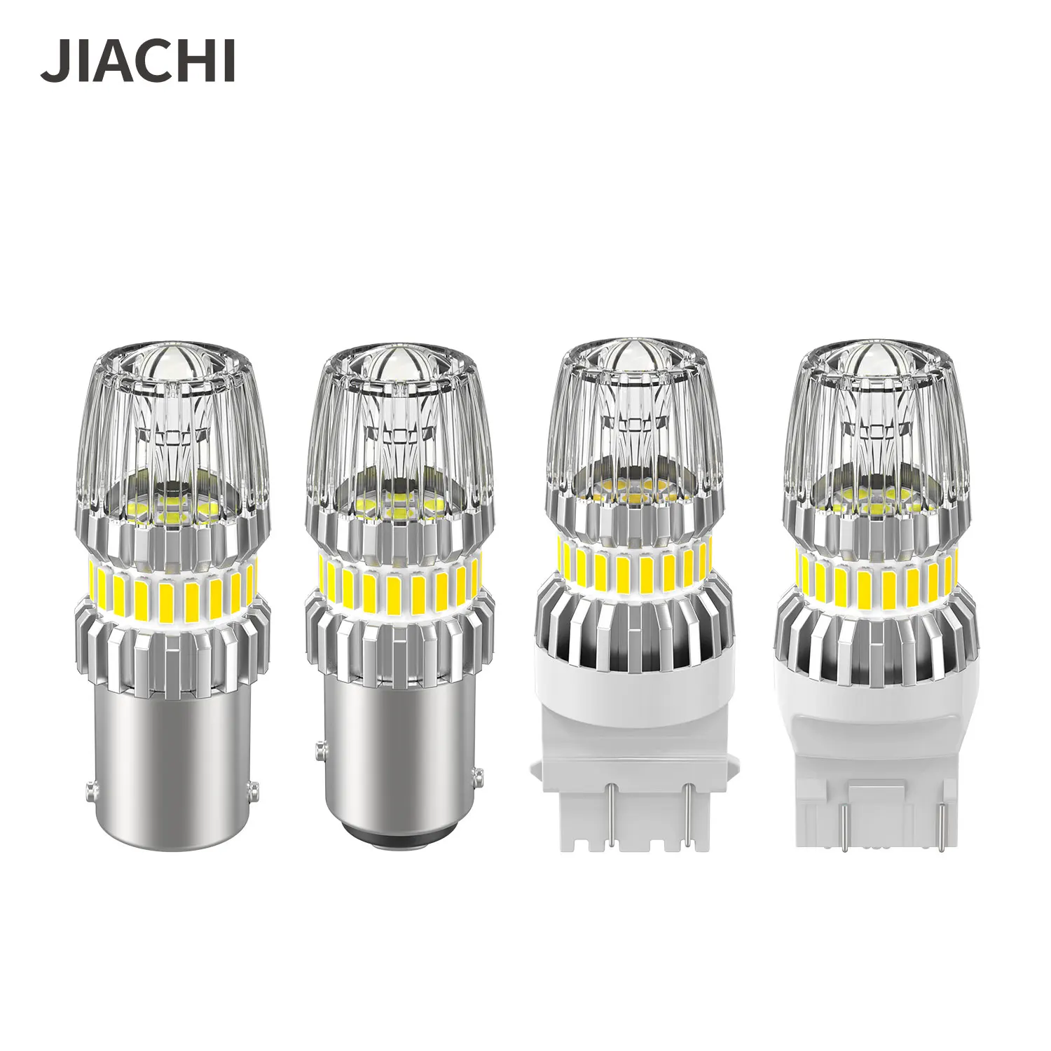 JIACHI Factory New Arrival 1156 1157 BAU15S BA15S P21/5W BAZ15D Led Bulbs Lamp Signal Light 4014chip 24smd 3030chip 7smd 12v 24v