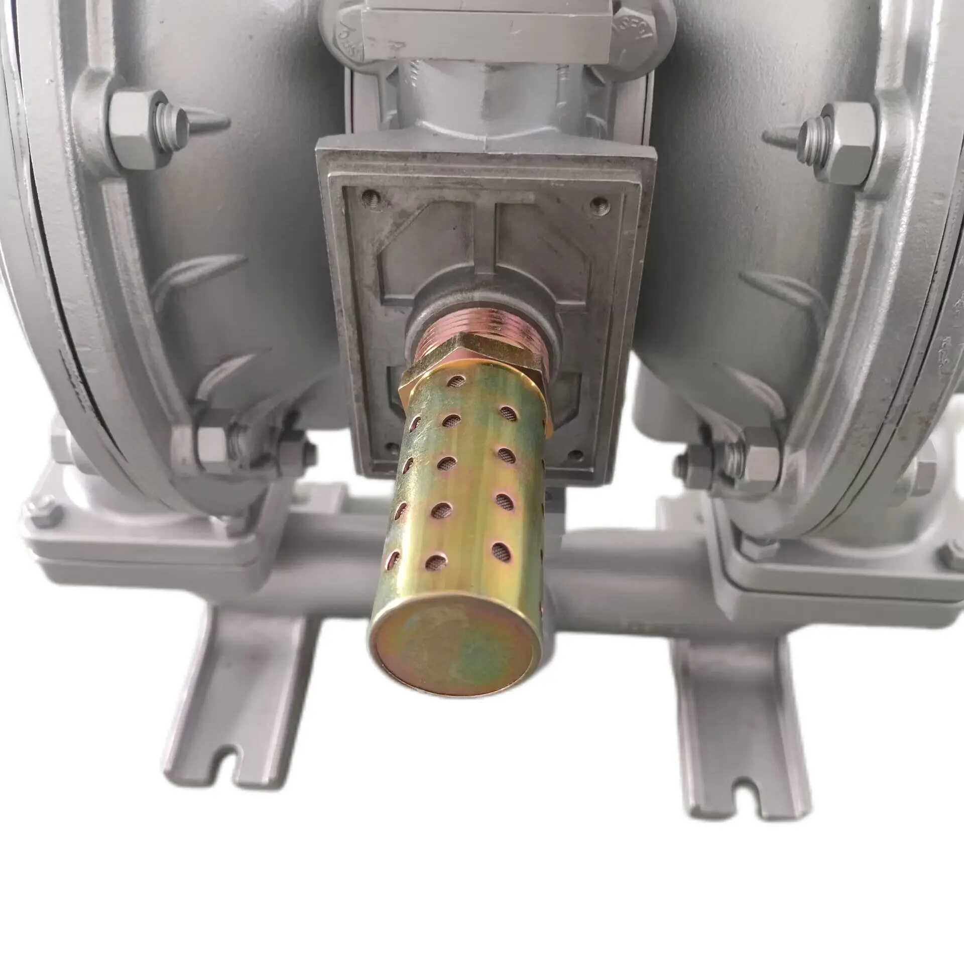 Sandpiper 1.5 ''مضخة الحجاب الحاجز الهوائية المزدوجة الفولاذ المقاوم للصدأ S15B1SGTABS100 مضخة كيميائية ذاتية التحضير للسائل البحري PTFE