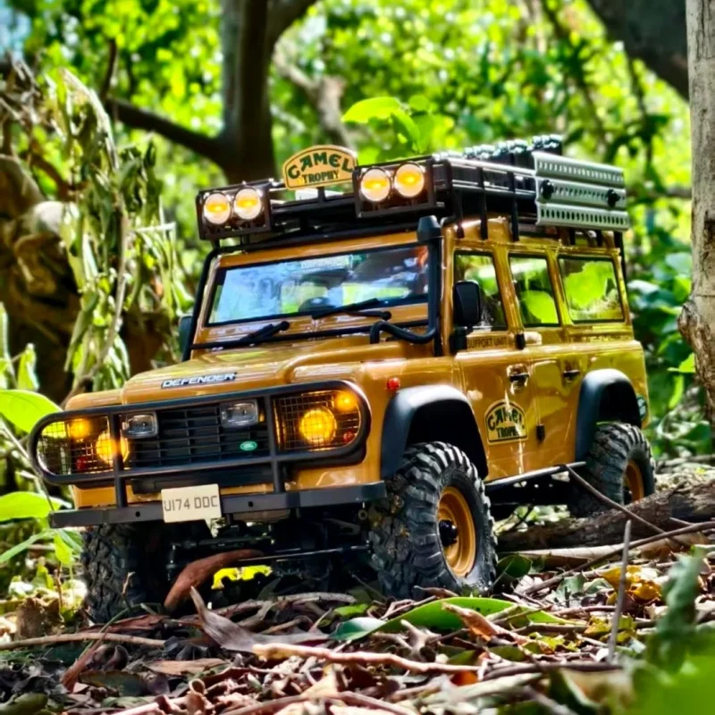 Fms 1/10 카멜 컵 Fcx10 시뮬레이션 RC 모델 원격 제어 전기 클라이밍 카 오프로드 장난감 어린이 소년 실내외용 선물