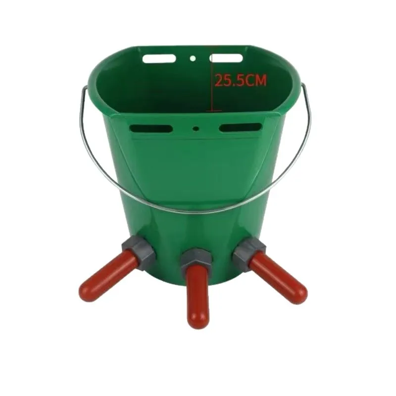 

Ведро для кормления теленка объемом 8 л с 1-5 сосками, бутылочка для кормления крупного рогатого скота, ветеринарная бочка для кормления молока на ферме, прочные принадлежности для домашнего скота