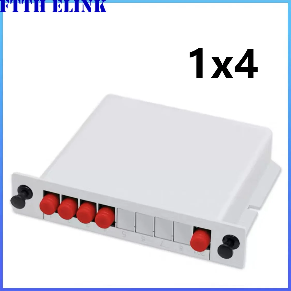 FC fiber splitter 5 ชิ้น SM LGX กล่อง 1*2 1*4 GEPON FTTH FC UPC 1*8 1*16 singlemode PLC optical fiber coupler Cassette Telecom GPON
