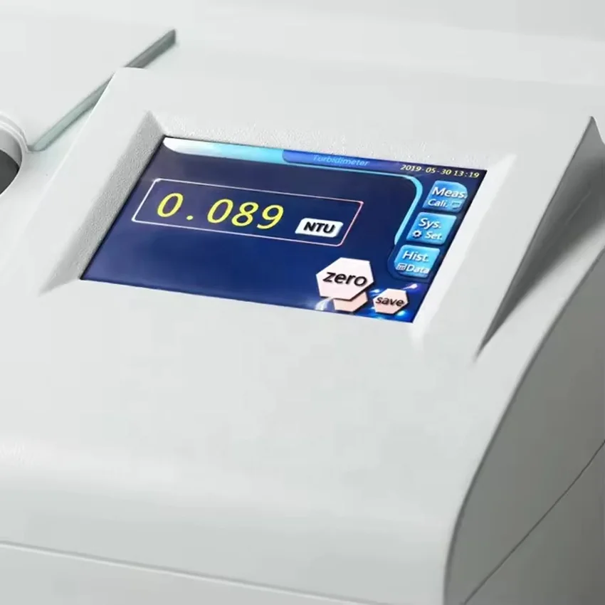 Misuratore di torbidità digitale da banco TU4000E 0-4000 NTU con range automatico con touch screen colorato per uso in laboratorio