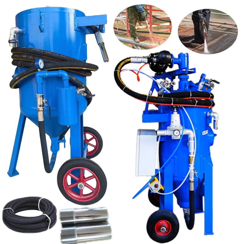 

Metal Surface Cleaning Portable Wet Sandblasting Machine Sandblasters Pot Equipment Automatic Sand Blasting Machine