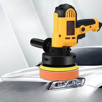Electric car polishing machine automotive polisher tool for car adjustable speed cars polisher waxing machine
