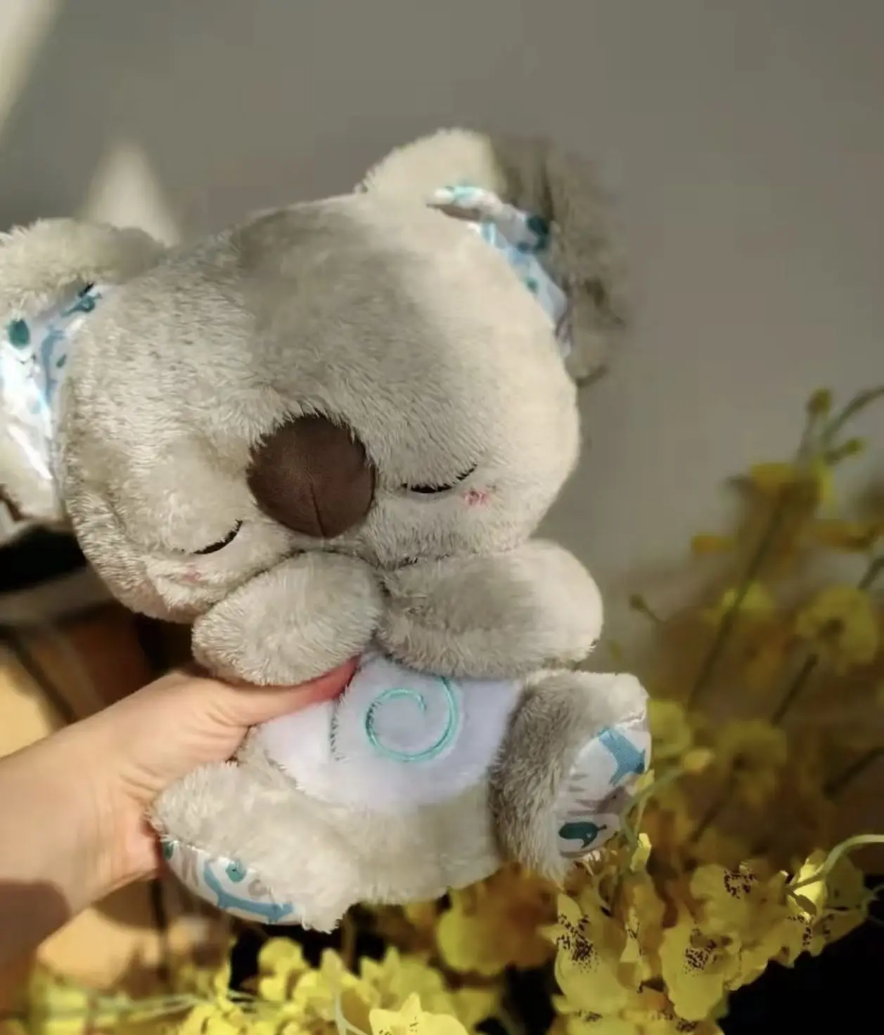 Glowing And Breathing Plush Koala Toy With Soothing Music  Perfect As A Bedtime Gift For Your Partner Or A Birthday Present