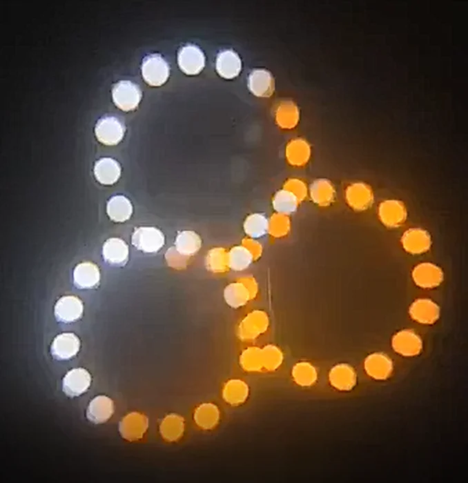 LED-Bühnenlicht, 150 W, LED-Mini-Strahler mit beweglichem Kopf und LED-Hintergrundlicht