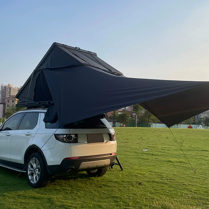 Superior Portable Rainproof Sunshade Roof Top Tent Multi-Person Outdoor Camping