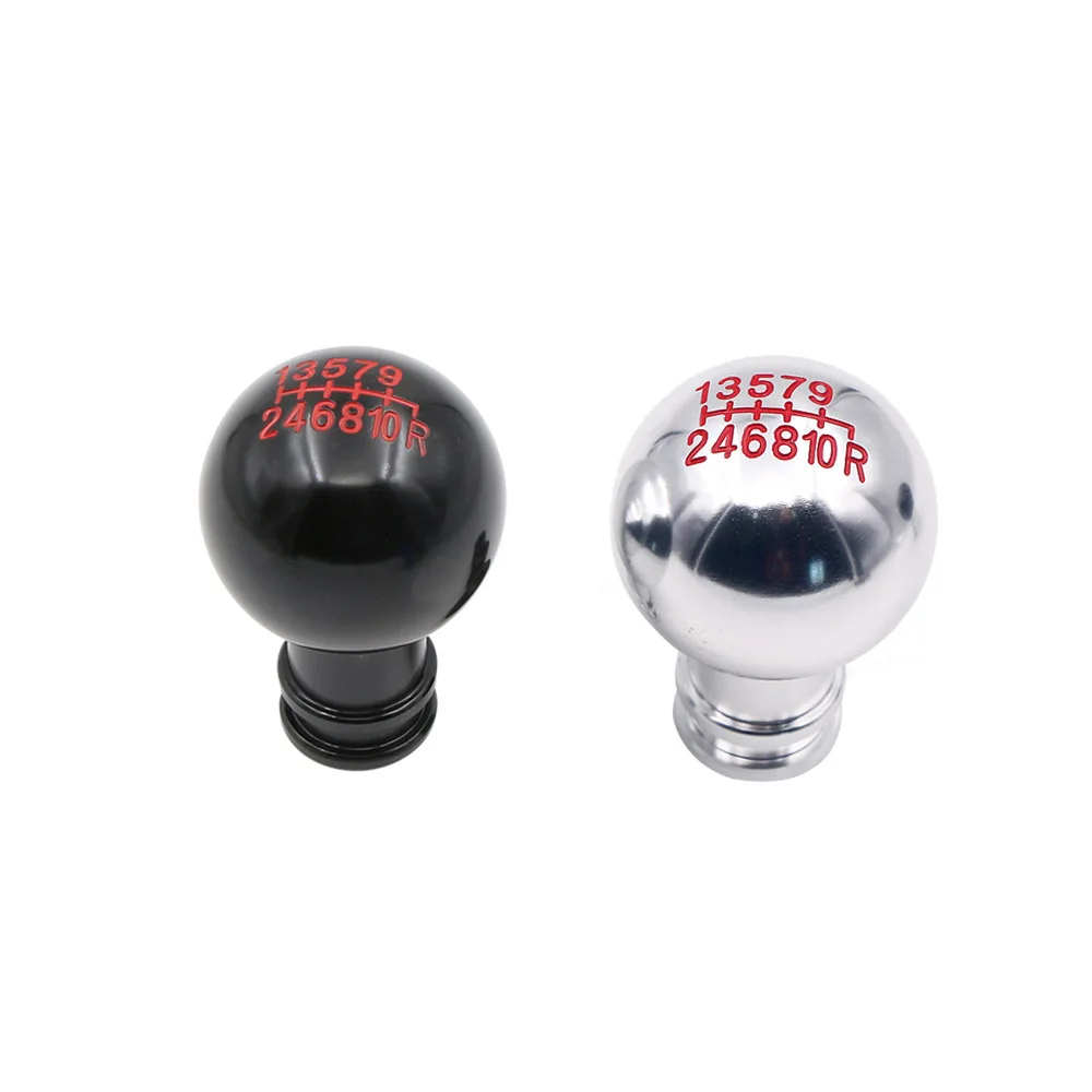 10 Speed Gear Shift Knob Aluminum Universal Car Manual Transmission Automatic Shifter Lever AT MT M8 M10 M11 M12