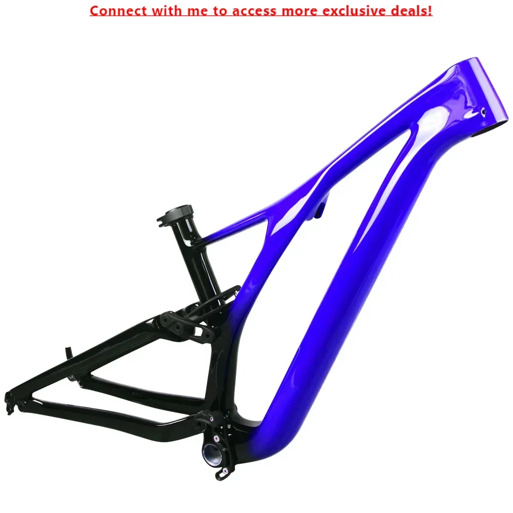 

2024 Airwolf Carbon Frame 29er Mountain Bike Frame 148*12mm Thru Axle BSA Frameset Cycling Parts Hot Sale