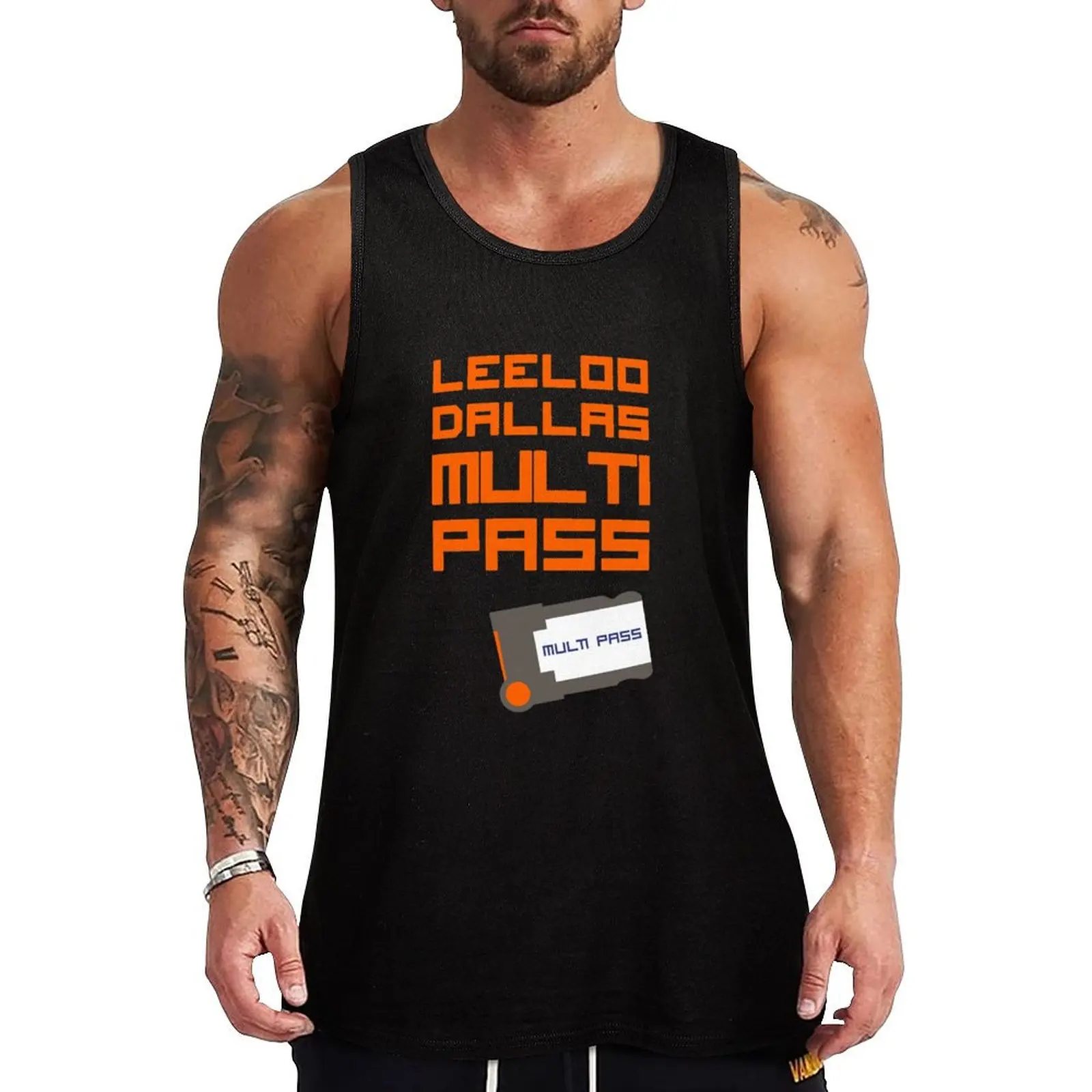 

Leeloo Dallas Multipass Tank Top gym t-shirts gym wear men T-shirt men