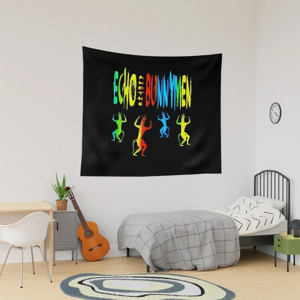 

Retro Art Echo Love Music And The Bunnymen Band Tapestry Bedrooms Decor For Bedroom On The Wall Home Decor Accessories Tapestry