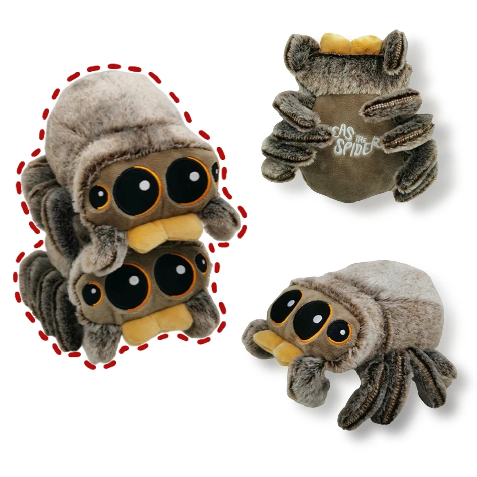 

Stuffed Soft Animal Cute Little Spider Baby Plushies Toy Cartoon Animal Movie Peripheral Doll Decora Game Room Kid Birthday Gift