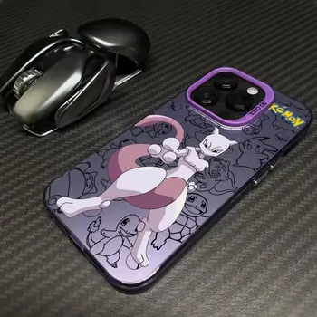 Snorlax Umbreon Pokémon Anime pro iPhone 17 Pro Max 16 15 14 13 12 11 Pro Max XR 16 Plus 16E 17 Air nárazuvzdorné pouzdro na telefon 6 nejlepší prodej Pouzdro Snorlax na iPhone - №6