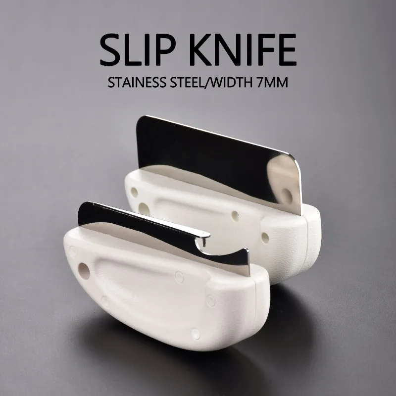 Stainless Steel Roller Blind Bottom Rail Assist Tool Sliding Knife
