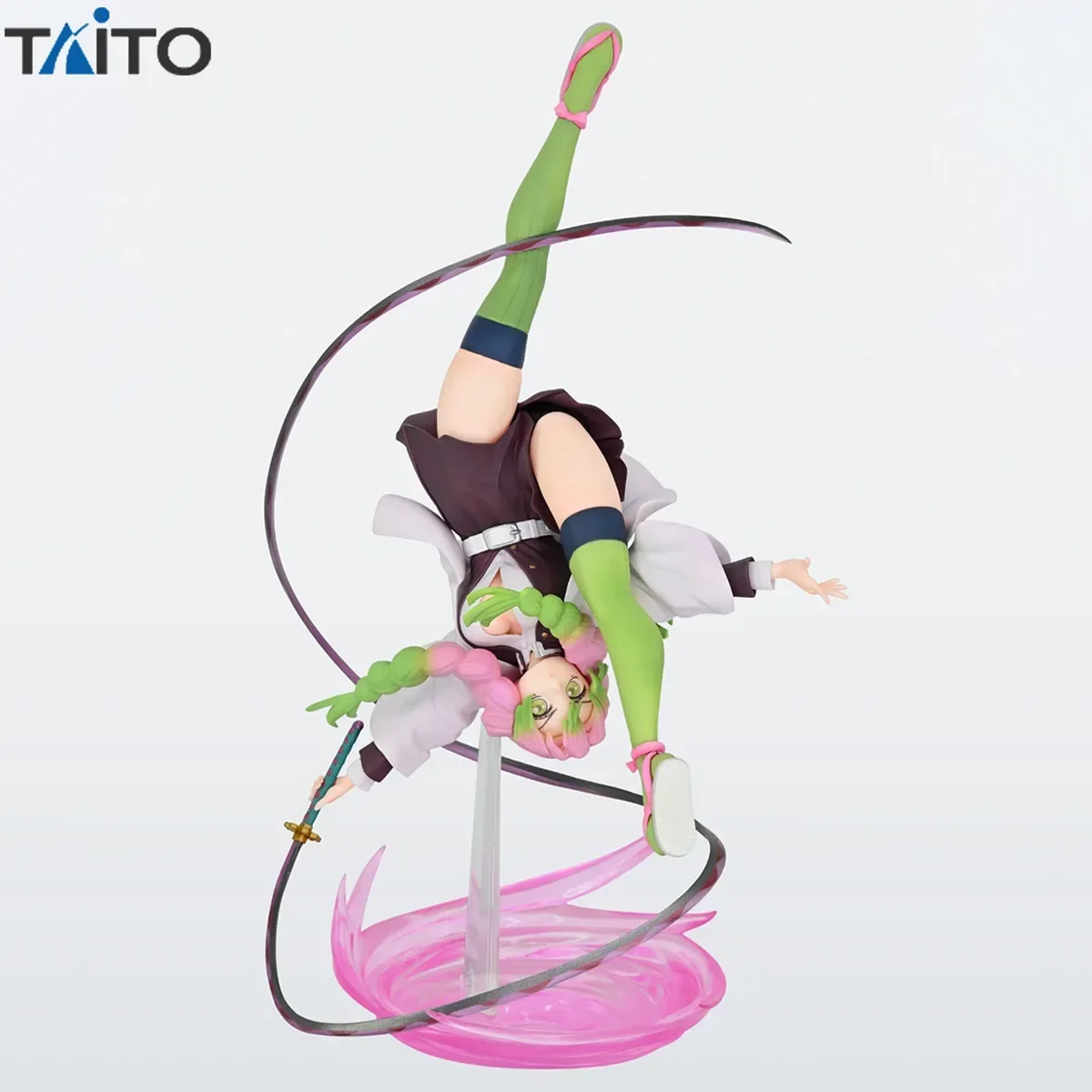 In Stock TAiTO Aerial Demon Slayer: Kimetsu No Yaiba Kanroji Mitsuri Anime Figure Action Figure Model Decoration Collection