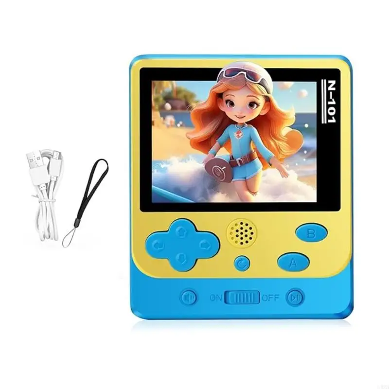 

Adult and Child Handheld Game Console 319 Classical Titles Compact Design with Long Lasting Battery for On the Go Fun L8RB