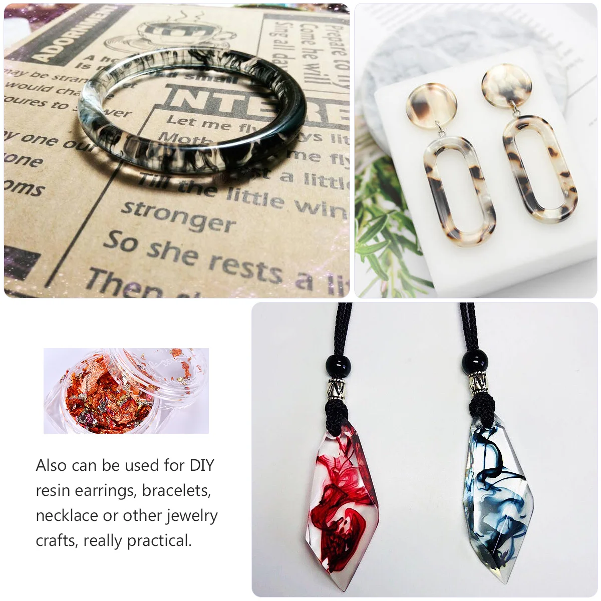 

3 коробки, бумага из золотой фольги, имитация разноцветных металлических хлопьев для украшения ногтей, ювелирные изделия из смолы, сделай сам, ремесло, маникюр