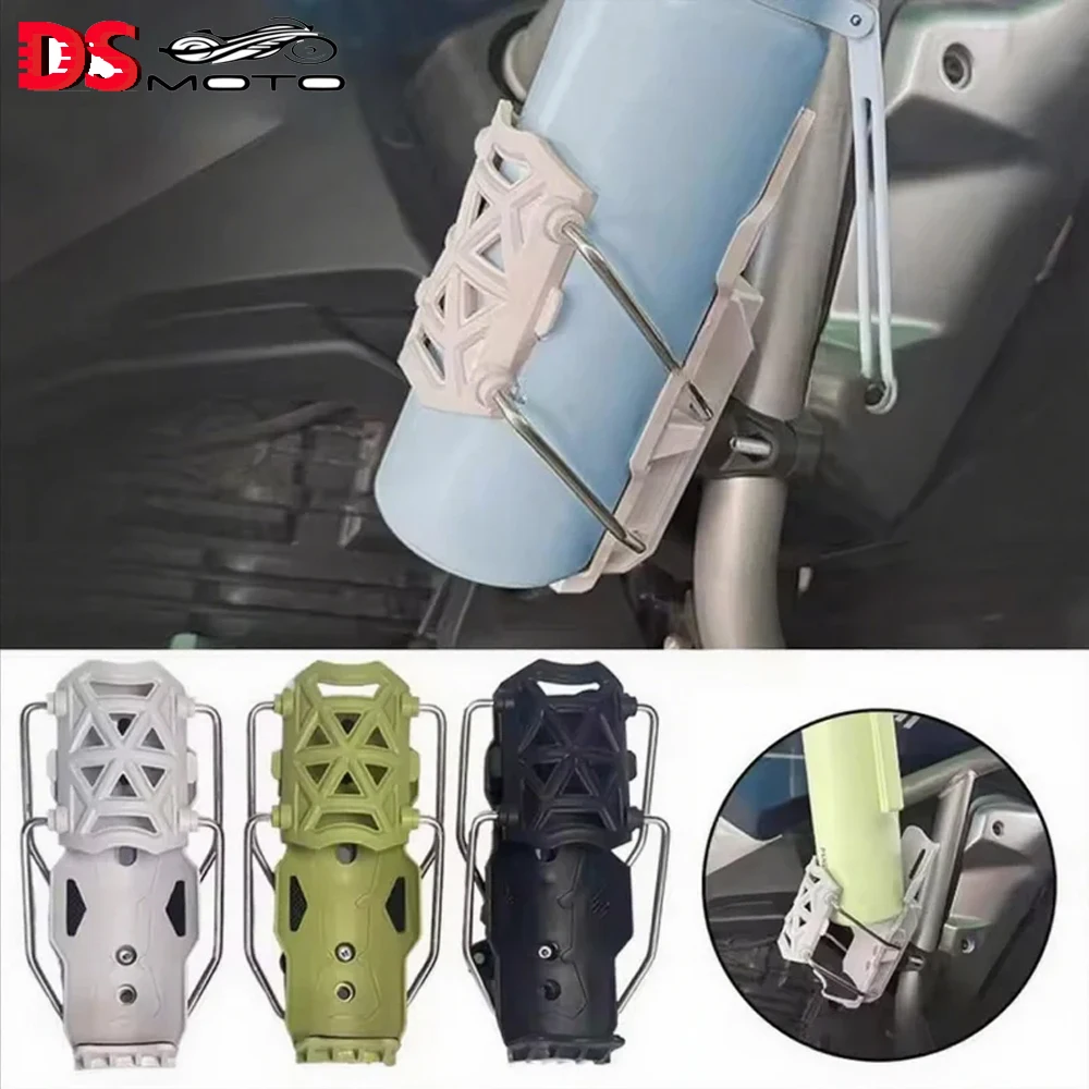 

SEAMETAL Motorcycle Cup Holder Support Quick Release Adjustable Water Bottle Holder Handlebar Mirror Stand for MTB Road Cycling