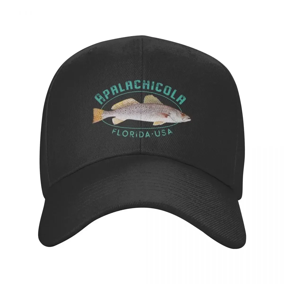 Apalachicola Florida Souvenir Baseball Cap Hood Snap Back Hat Sun Cap Women's Beach Men's