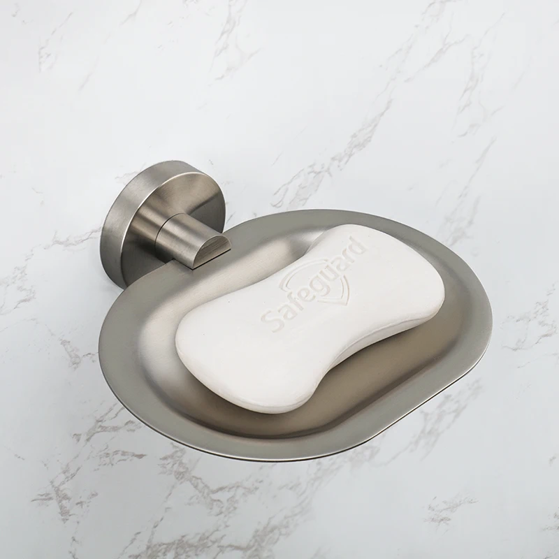 Bathroom Hardware 304 Stainless Steel Brushed Towel Rack Toilet Paper Holder Soap Holder Towel Bar Toilet Bathroom Accessories