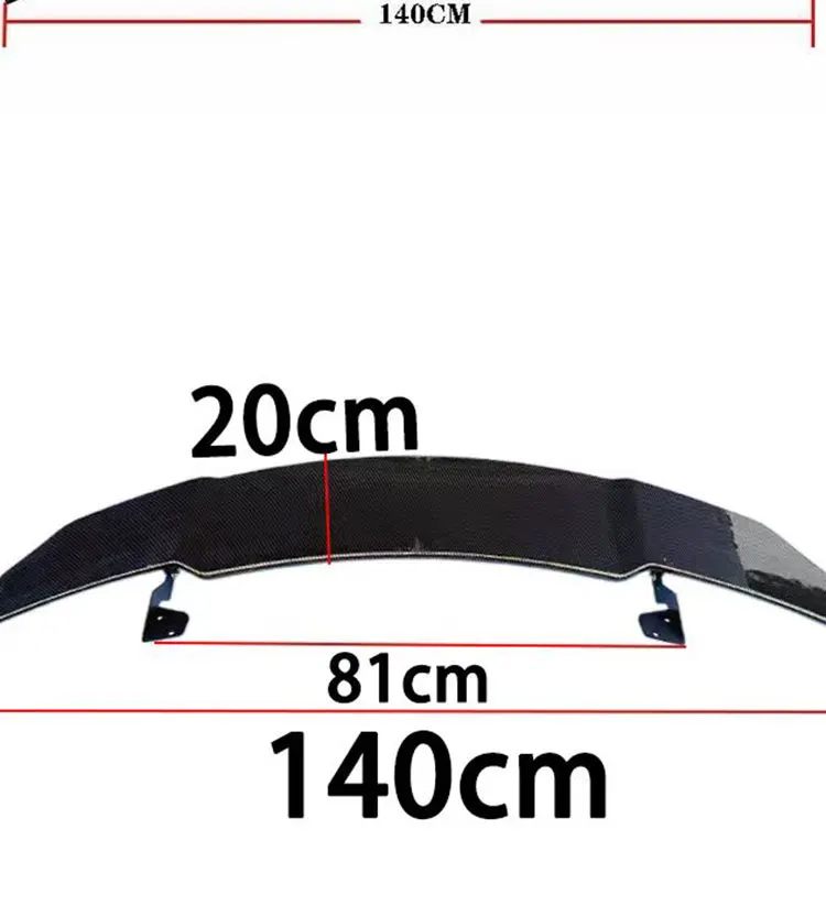 Suitable for the Proton Geely Galaxy 7 starshEM-i V-shaped carbon fiber rear spoiler, top wing, luggage wing, and tail wing