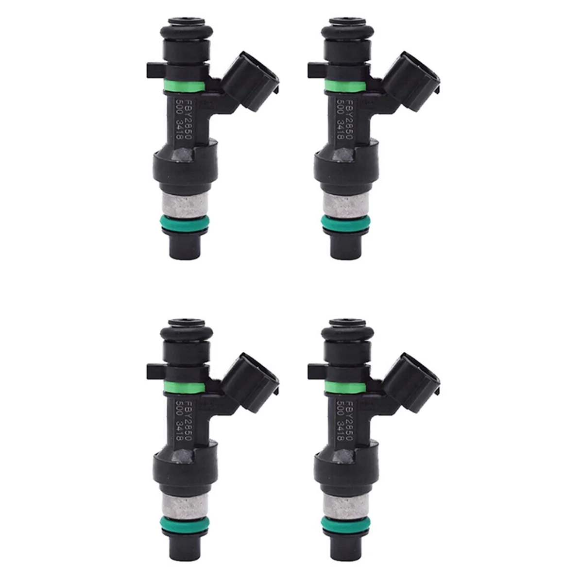 4Pcs Fuel Injectors 16600-EN200 FBY2850 2008-2014 Fit for Nissan Cube Sentra Versa