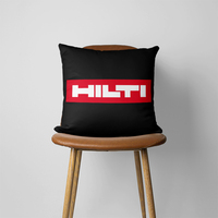 Hilti logo Pillow Case Home Decorative Gift Sofa Car Super soft Cushions Square Pillowcase Chair Pillow Cove 563