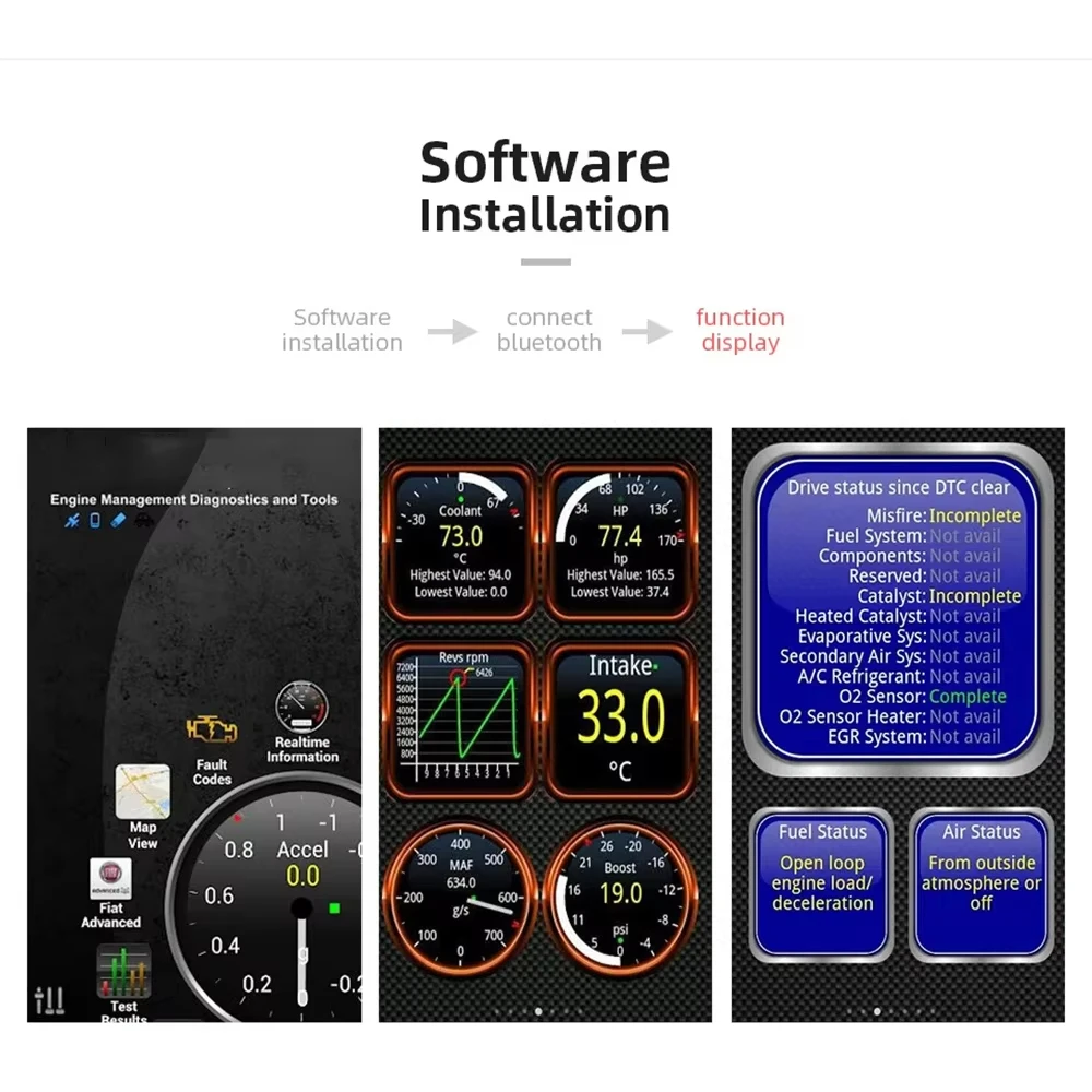 KINGBOLEN Super Mini Elm327 بلوتوث Obd2 V1.5 Elm 327 V 1.5 Obd 2 ماسح ضوئي تشخيصي تلقائي للسيارة Elm-327 obdii كود التشخيص #5
