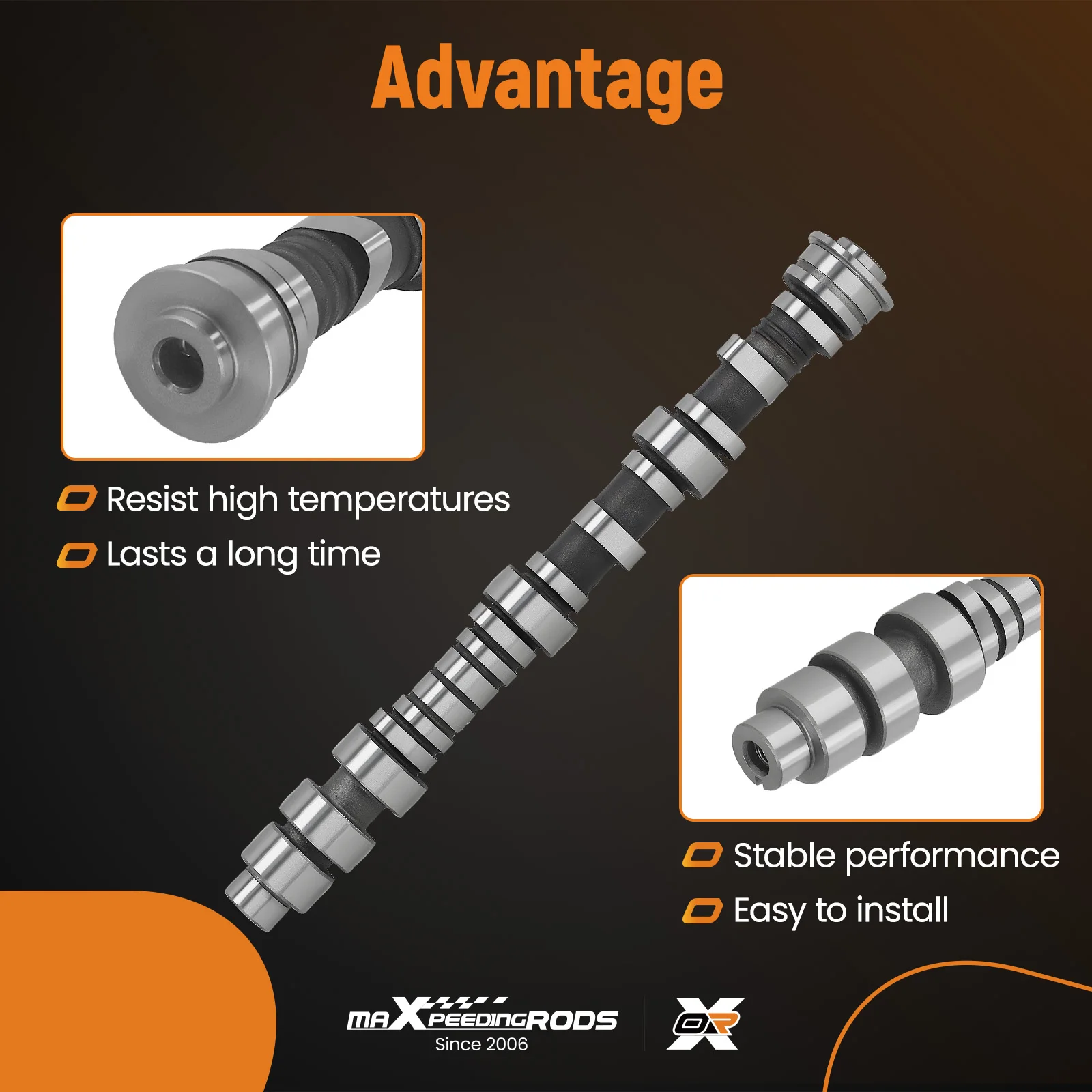 Árvore de cames dianteira para Honda Odyssey 2008-2017 Piloto 2009-2015 14100-RGW-A02 Novo