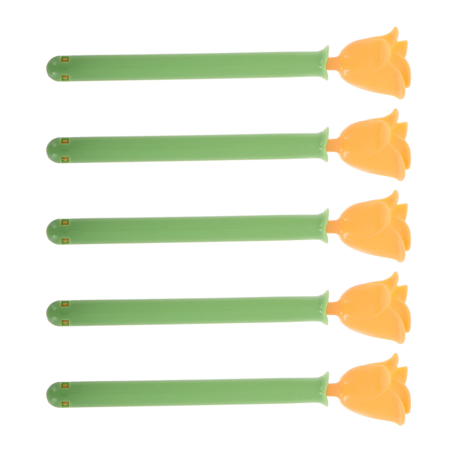 

5pcs Food Sealing Clips Reusable Flower Shaped Kitchen Food Storage Bag Sealer Chips Snacks Fresh Keeping Plastic Clamps