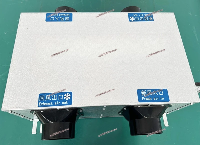 Commercial ceiling type single bidirectional flow fresh air ventilator full heat exchanger silent